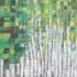 Om du klickar på delbilden kan du se hela målningen Björkskog.